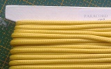 Paracord 4 mm-žlutá